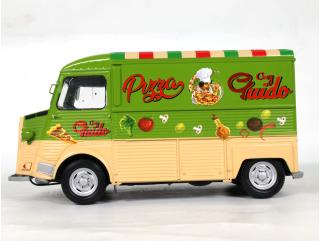 CITROËN TYPE HY GUIDO PIZZA GREEN 1969 S1804823 Solido 1:18 Metallmodell